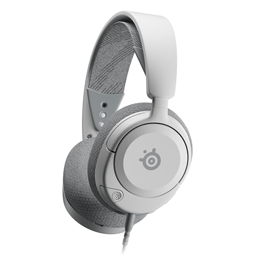 🔥 STARKER PREIS (-44%) SteelSeries Arctis Nova 1 - Multi-System Gaming-Headset – Hi-Fi-Treiber – 360° Surround-Sound – AirWeave Memory Foam-Ohrpolster – Mikrofon mit Geräuschunterdrückung –PC, PS5, Xbox -Weiß