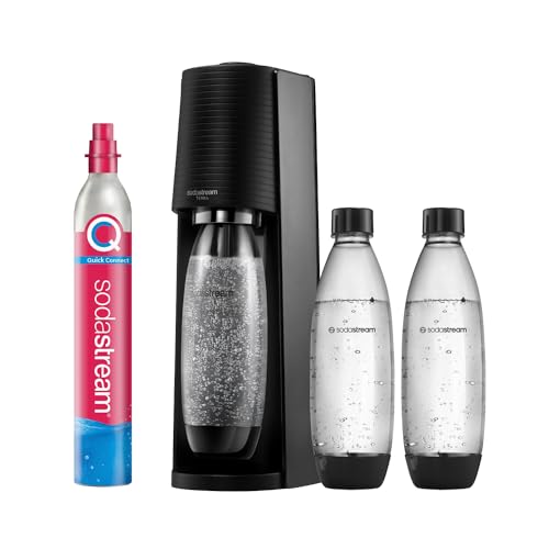 (-28%) SodaStream TERRA Wassersprudler - 3x 1L Sprudlerflaschen & CO2-Zylinder