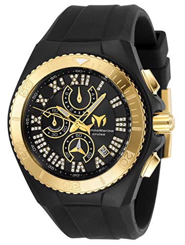 TechnoMarine Men's Cruise Star TM119016 Quartz Watch, Japanese (Black)