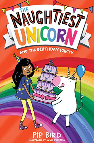 The Naughtiest Unicorn and the Birthday Party book cover