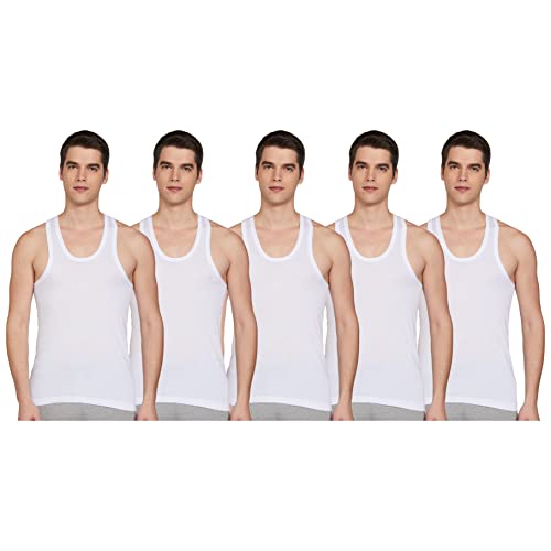 Rupa Men's Coblue Solid Regular Fit Vest