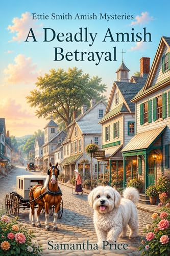 A Deadly Amish Betrayal book cover
