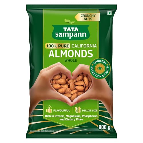 Get 67% Off Tata Sampann Pure California Almonds, Now ₹438 (MRP ₹1310)