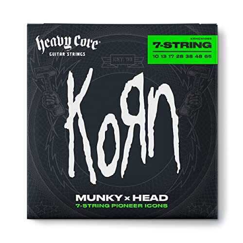 JIM DUNLOP Heavy Core Korn Guitar Strings 10/65-7/Set (KRHCN10657)