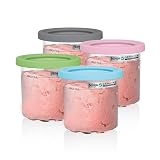 Ninja CREAMi Original Pints, 4-Pack (XSKPLD4BCD)