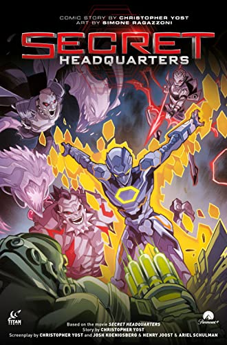 Secret Headquarters book cover