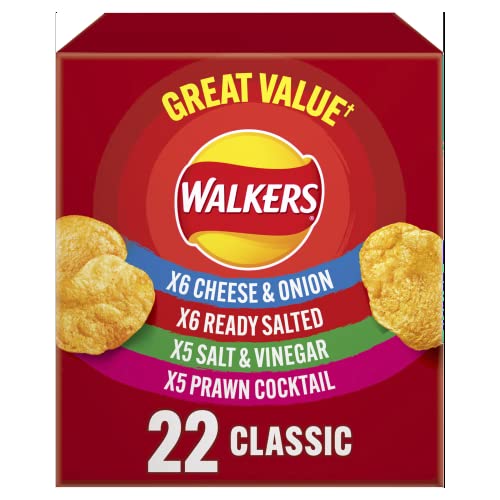 Walkers Classic Variety Multipack Crisps 22X25g