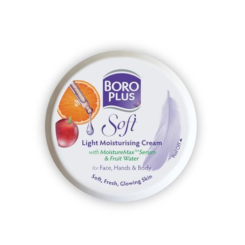 Soft Light Moisturising Cream|Light & Non-sticky|Provides 24 hour moisturisation | For Soft Fresh Skin 300 ml