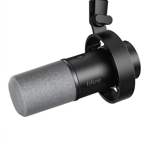 FIFINE Amplitank K688 XLR/USB Dynamic Podcast Microphone
