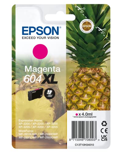 Epson Encre 604XL Ananas 4 ML MG Sec