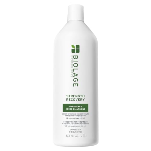 Biolage Strength Recovery Conditioner – For Damaged Hair, 33.8 fl oz