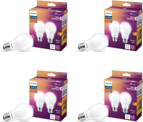 Warm Glow 2700K Dimmable LED Bulbs