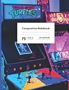Composition Notebook: Retro Gaming Arcade Notebook Journal | College Ruled 7.5" x 9.75"| 150 White Pages | Neon Colors | The Ultimate Notebook for Gamers | Back to School