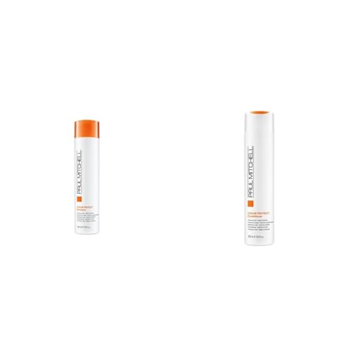 Paul Mitchell Color Protect Shampoo and Conditioner Set, Adds Protection, For Color-Treated Hair, 10.14 fl. oz., Set