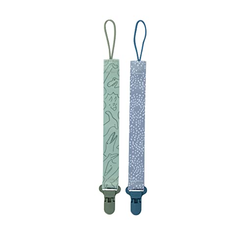 Nuby Pacifinder Baby Pacifier Clip, Pack of 2 Value-Packed