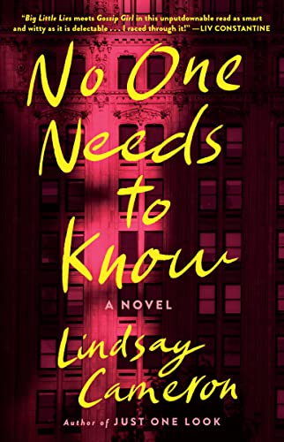 No One Needs to Know book cover