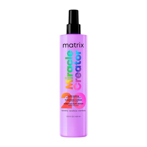 MATRIX Miracle Creator Leave-In Spray – For Damaged Hair, 13.5 Fl Oz
