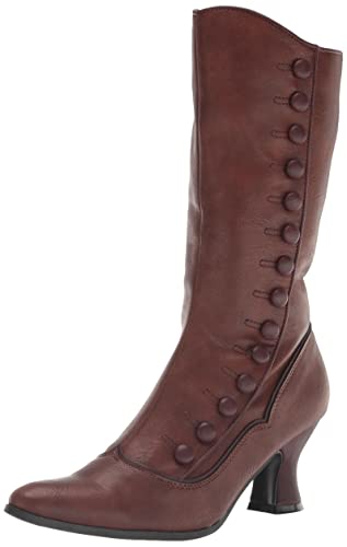 Ellie Shoes Women's 253-SONYA Fashion Boot, Brown, 8