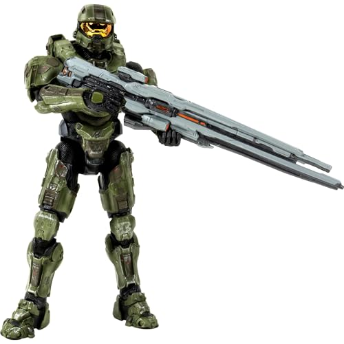 HALO Master Chief 5-6-Inch Articulated Figure with Weapon and Hand Accessories