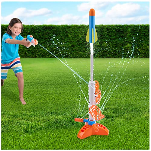NERF Super Soaker SkyBlast Target Sprinkler for Kids Outdoor Play – Summer Water Games : Toys & Games