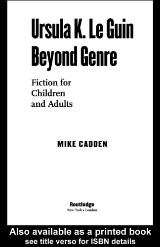 Ursula K. Le Guin Beyond Genre (By: Mike Cadden) cover