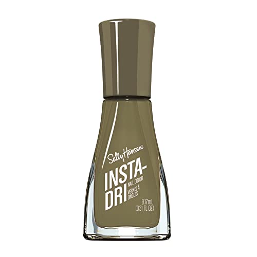 Sally Hansen Insta-Dri, Later Alligator, Quick Dry, Long Lasting, Opaque, Creme Green Nail Polish