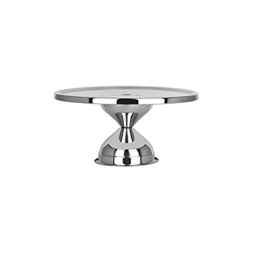 Chef Inox Stainless Steel Cake Stand, 300 mm x 150 mm Size