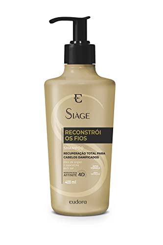 Shampoo Siàge Reconstrói Fios 400Ml