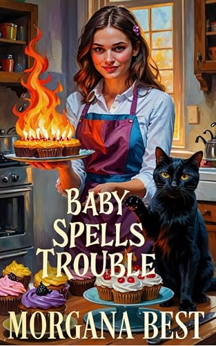 Baby Spells Trouble: Paranormal Cozy Mystery book cover