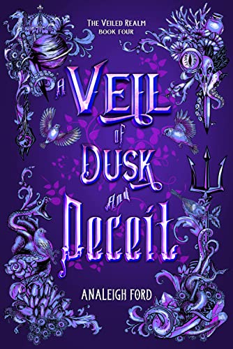 A Veil of Dusk and Deceit book cover