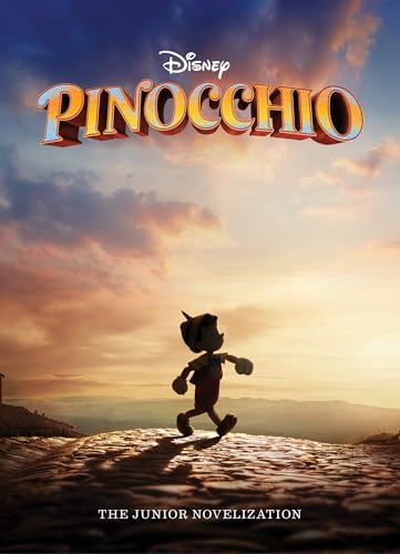 Pinocchio Live Action Junior Novelization book cover