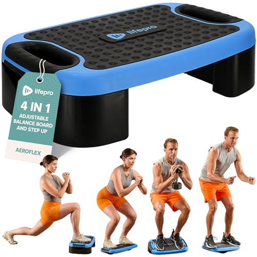 Lifepro 4-In-1 Aerobic Balance...p Stepper Platform For Balance