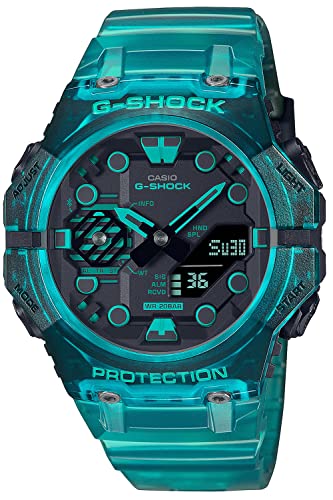 CASIO カシオ G-SHOCK 腕時計 GA-B001G-2AJF ターコイズブルー スケルトン