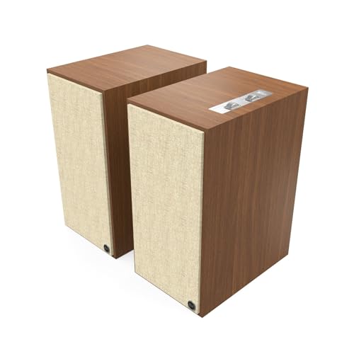 Klipsch The Nines Heritage Inspired (Pair) Powered Speakers - Walnut