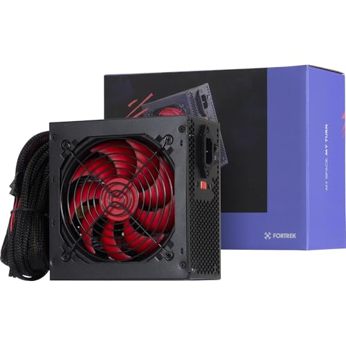 Fonte Gamer ATX 500W Crusader Preta Fortrek