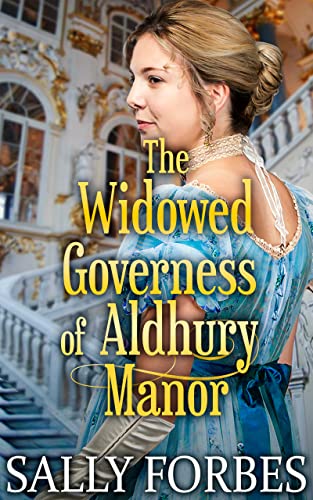 The Widowed Governess of Aldhury Manor book cover