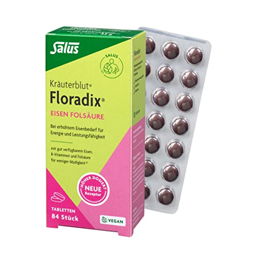 (-30%) Salus Kräuterblut Floradix Eisen Folsäure Tabletten, 84 Stück
