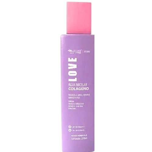 Água Micelar Max Love Colágeno, 300ml