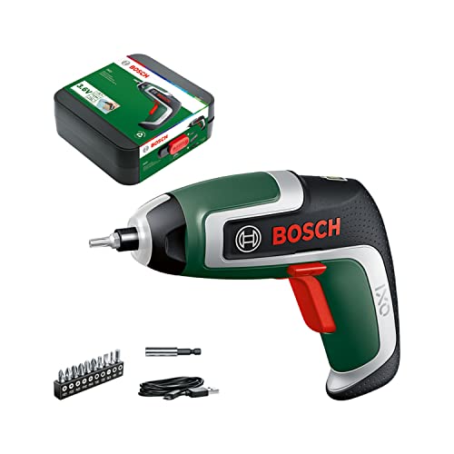 (-28%) Bosch Akkuschrauber IXO (7. Generation; 3,6V; 2,0Ah; 5,5Nm; mit Mikro-USB-Kabel; kompatibel mit IXO-Collection-Aufsätzen; schraubt bis zu 190 Schrauben; in Aufbewahrungsbox)