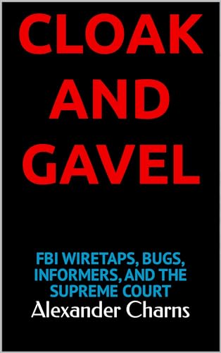 Original cover of Cloak and Gavel by Alex Charns