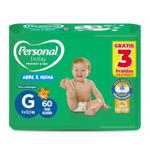 RECORRÊNCIA Fralda Baby Protect&Sec G!
