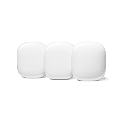 Google Nest WiFi Pro 6E Mesh Router (3-Pack)