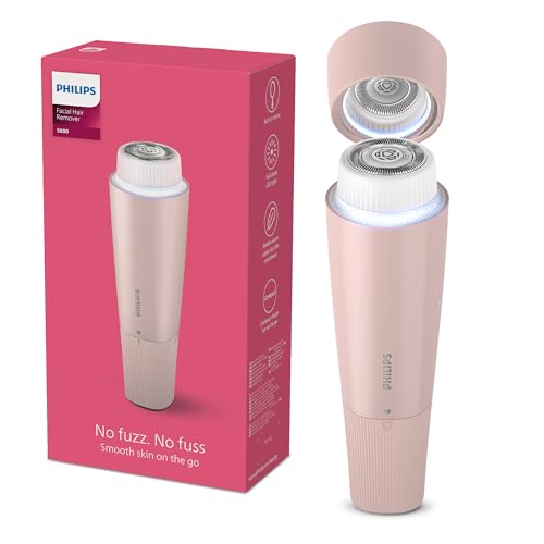 Philips Aparador de Pelos Faciais Feminino com Luz LED Série 5000