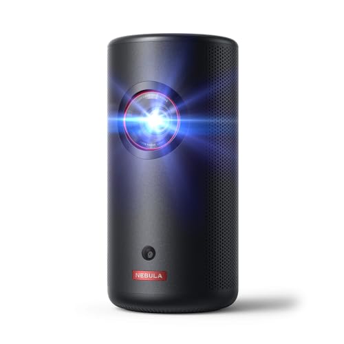 Nebula by Anker Capsule Smart Projector Take Anywhere Thanks to its extremely compact size,