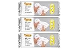 Jovi - Pasta para modelar Air Dry blanca, 3 x 500 g - Secado al aire sin horno - Manualidades para niños