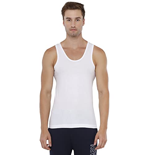 Rupa Jon Sleeveless Vest for Men, 100% Cotton Material, Round Neck, Pack of 9