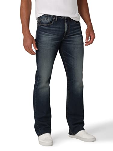 Rock & Republic Men's Mid-Rise Bootcut Jean, Rocky Road, 36W x 30L