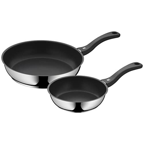 (-41%) WMF Devil Pfannenset Induktion 2-teilig – Bratpfannen 20, 28 cm – Edelstahl Cromargan Antihaft Pfannen Set, beschichtet, spülmaschinengeeignet, backofenfest, hitzebeständig und kratzfest