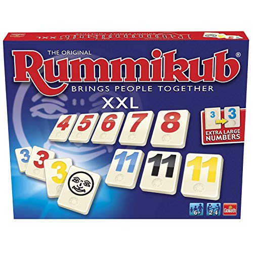 ⚡ BLITZDEAL (-58%) Goliath Rummikub XXL - Strategie mit riesigen Zahlen kreativ ab 7 Jahren