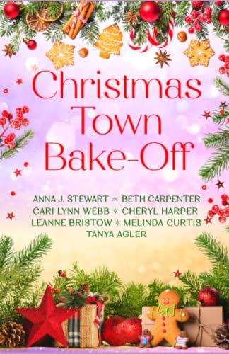 Christmas Town Bake-Off: A 7-Book Connected Holiday Romance Collection book cover